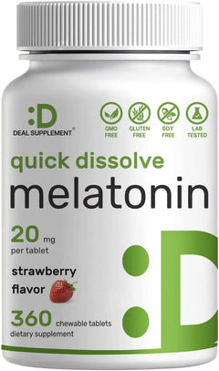 MELATONINA DEAL 20 MG 360 TABLETAS SUBLINGUALES