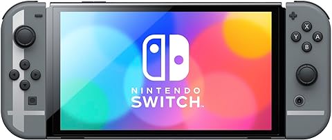 Nintendo Switch - OLED Model: Super Smash Bros. Ultimate Bundle (Full Game Download + 3 Mo. Nintendo Switch Online Membership Included)