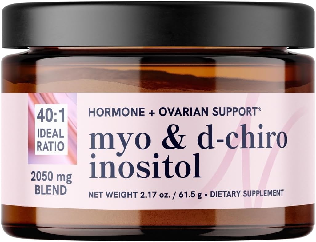 MYO & D CHIRO INOSITOL  2050 MG 120 CÁPSULAS VEGANO NO GMO SMNUTRITION