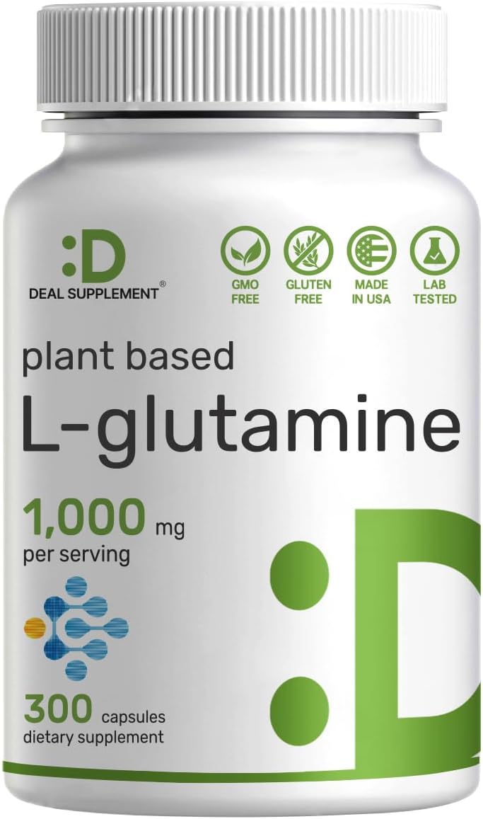 GLUTAMINA DEAL 1000 MG 300 CÁPSULAS L