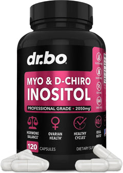 MYO & D-CHIRO INOSITOL 2050 MG 120 CÁPSULAS DR. BO