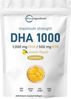 FISH OIL OMEGA 3 1580 MG CON EPA 500 MG Y DHA 1000 MG200 CAPSULAS BLANDAS MICROINGREDIENTS