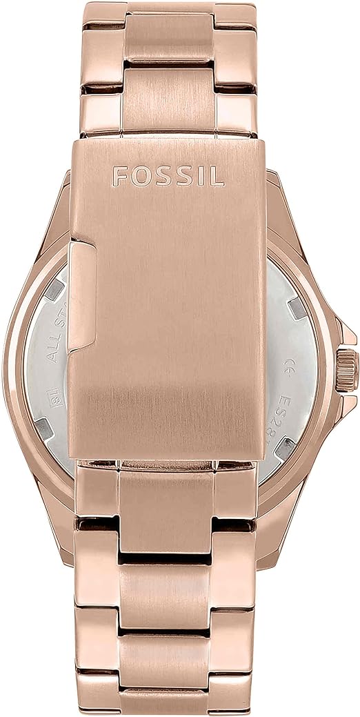 Fossil Riley Women's Watch with Crystal Accents and Stainless Steel Bracelet Band