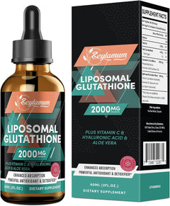 GLUTATION LIPOSOMAL  2000 MG 60 ML SIN GMO ZEYLAMUM GLUTATHIONE