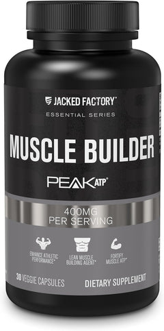 CONSTRUCTOR MUSCULAR 400 MG 30 CÁPSULAS JACKED FACTORY MUSCLE BUILDER