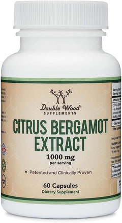 EXTRACTO DE BERGAMOTA CÍTRICA DOUBLE WOOD 1000 MG 60 CAPSULAS