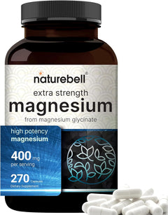 GLICINATO DE MAGNESIO NATUREBELL 400 MG 270 CAPSULAS