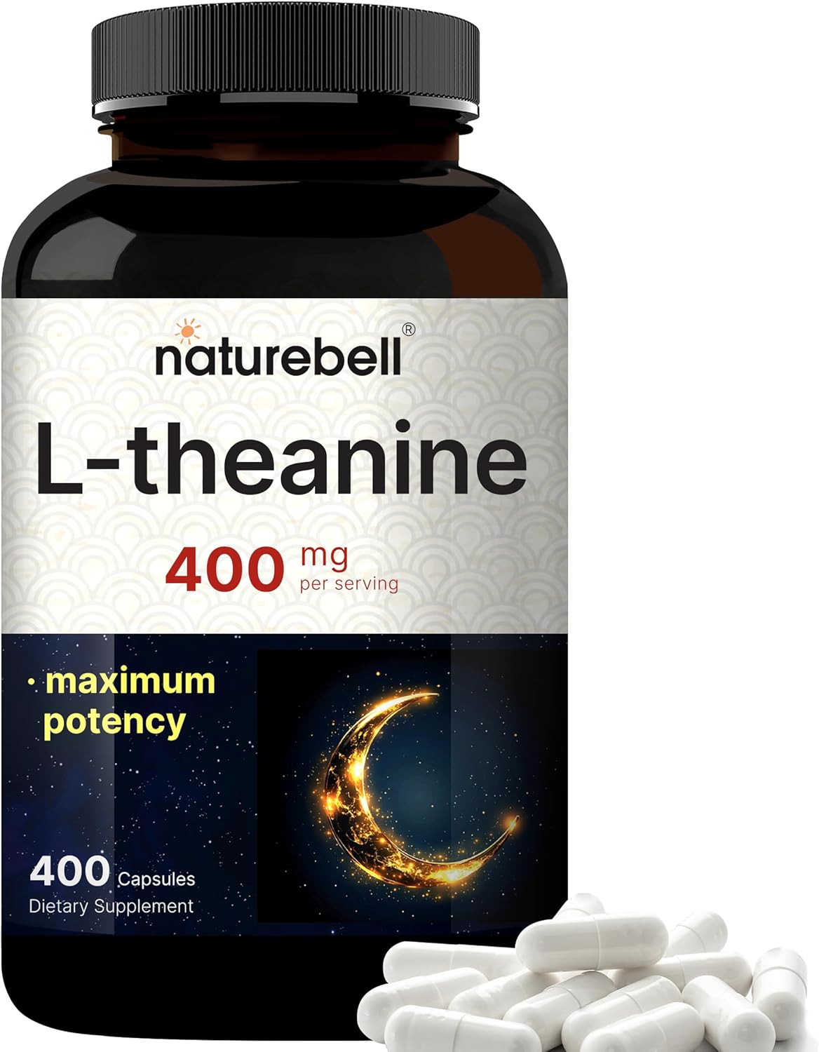 L TEANINA 400 MG NATUREBELL 400 CAPSULAS NO GMO SIN GLUTEN