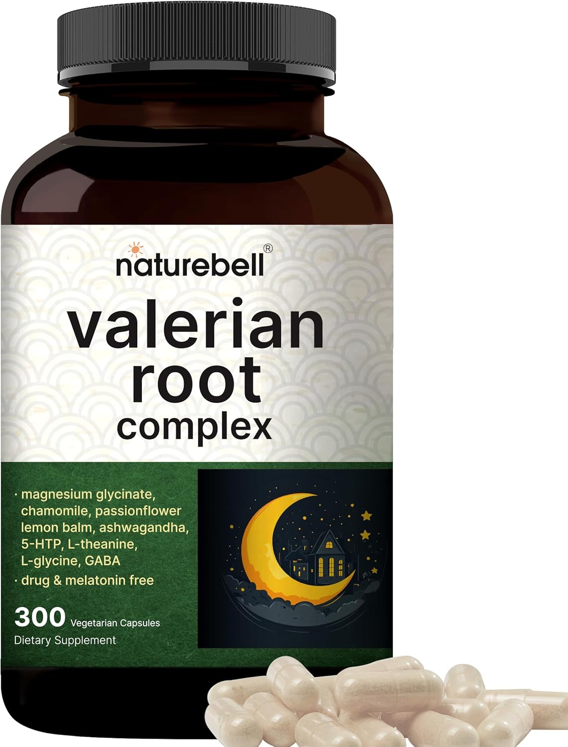 VALERIAN ROOT COMPLEX 500 MG NATUREBELL 300 CAPSULAS VEGANO