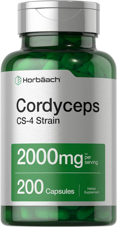 CORDYCEPS CS-4 HORBAACH 2000 MG 200 CAPSULAS