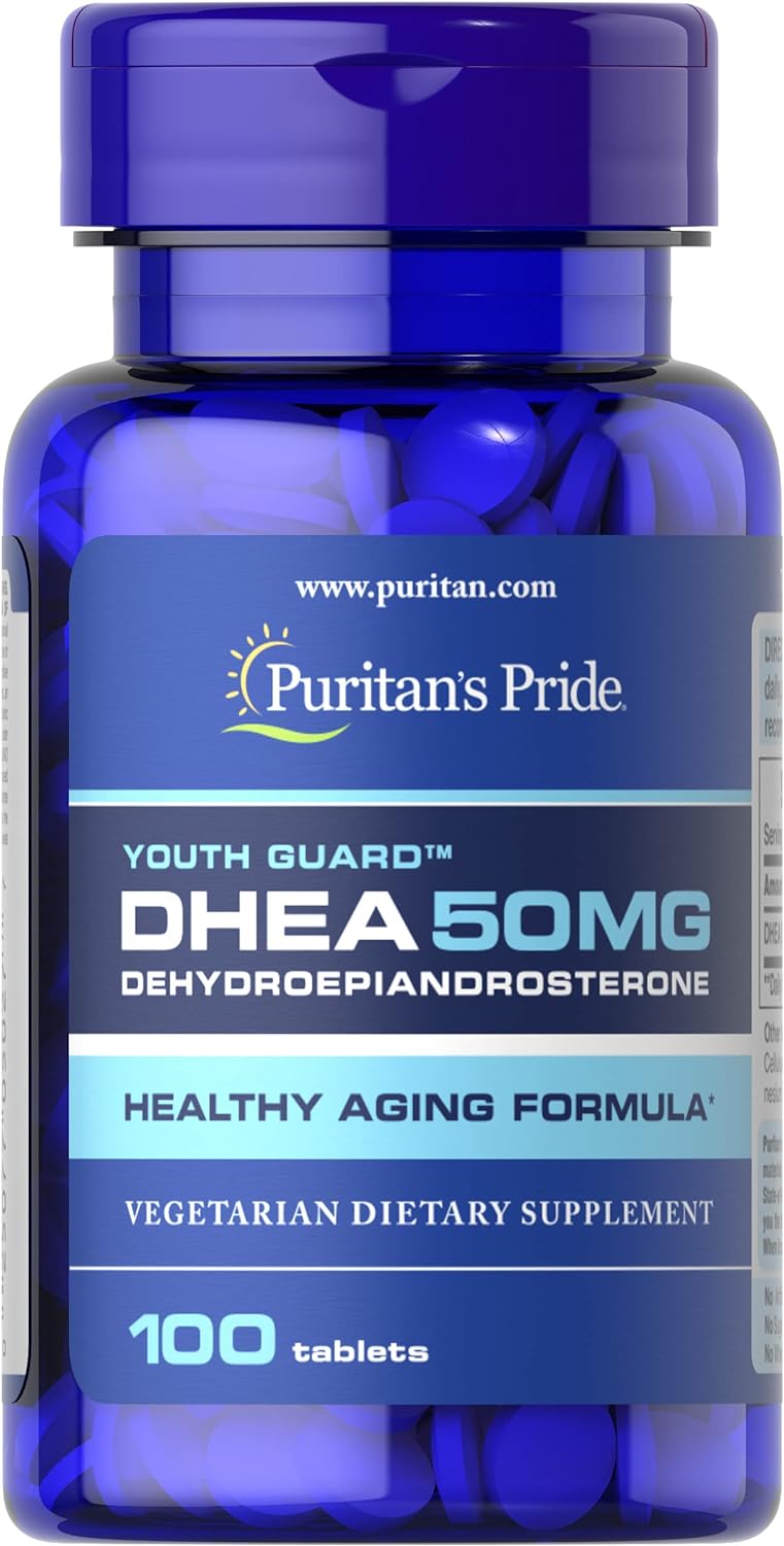 DHEA PURITANS PRIDE 50 MG 100 TABLETAS