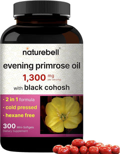 ACEITE DE ONAGRA NATUREBELL 1300 MG 300 MINI CAPSULAS BLANDAS EVENING PRIMROSE OIL