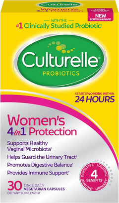 PROBIOTICOS PARA MUJERES 4 EN 1 15 BILLONES CFU 30 CAPSULAS CULTURELLE