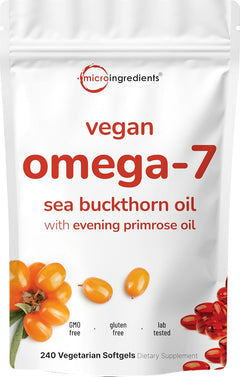 OMEGA 7 6000 MG MICROINGREDIENTS 240 SOFTGELS NO GMO