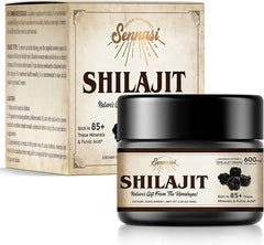 SHILAJIT RESINA ORGANICA PURA 600 MG 30GR GEL SIN GMO ORGANIC SHILAJIT RESIN SENNASI