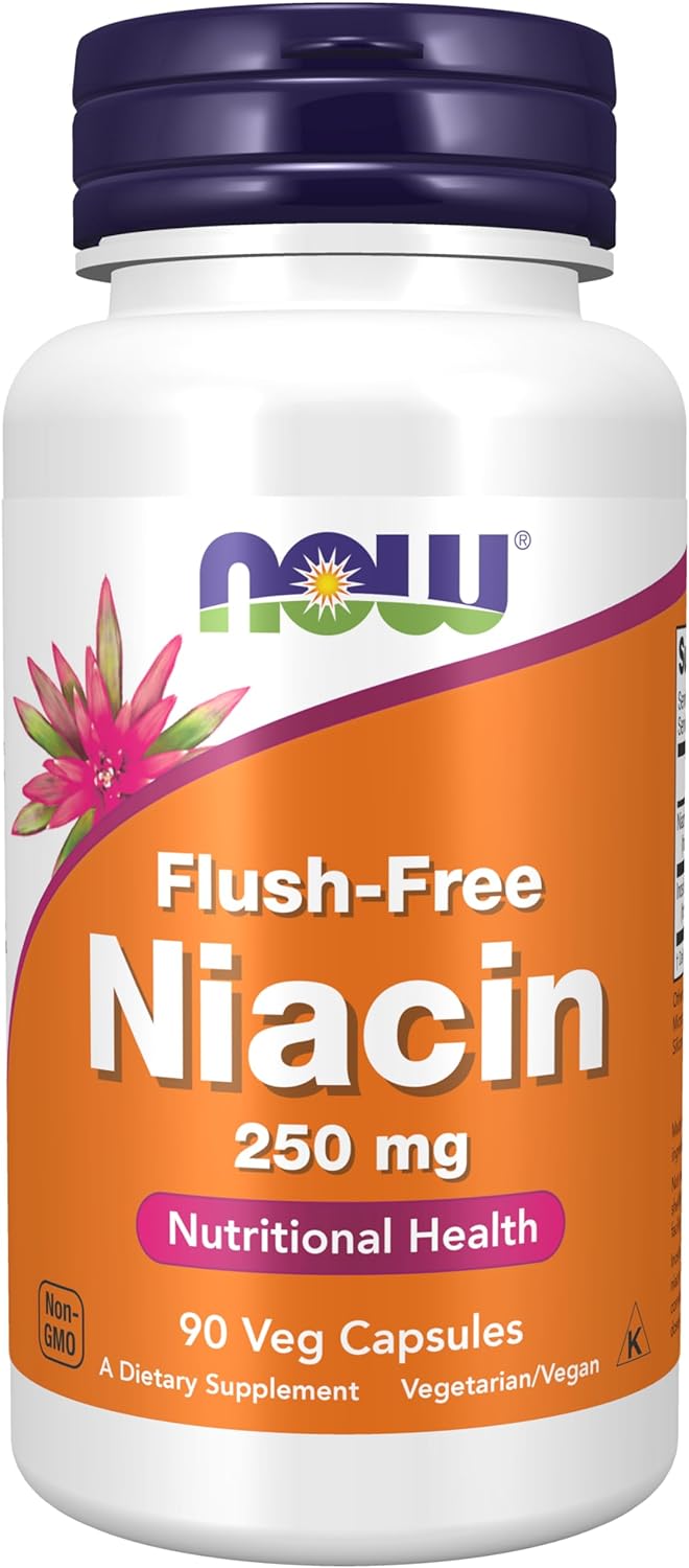 FLUSH FREE NOW NIACINA 250 MG CON INOSITOL 135 MG 90 CAPSULAS VEGETALES VEGANO