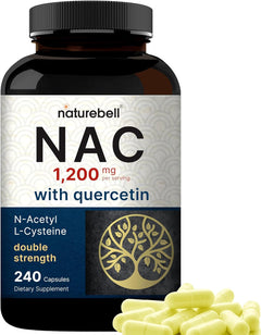 NAC NATUREBELL 1200 MG CON QUERCETINA 100 MG 240 CAPSULAS