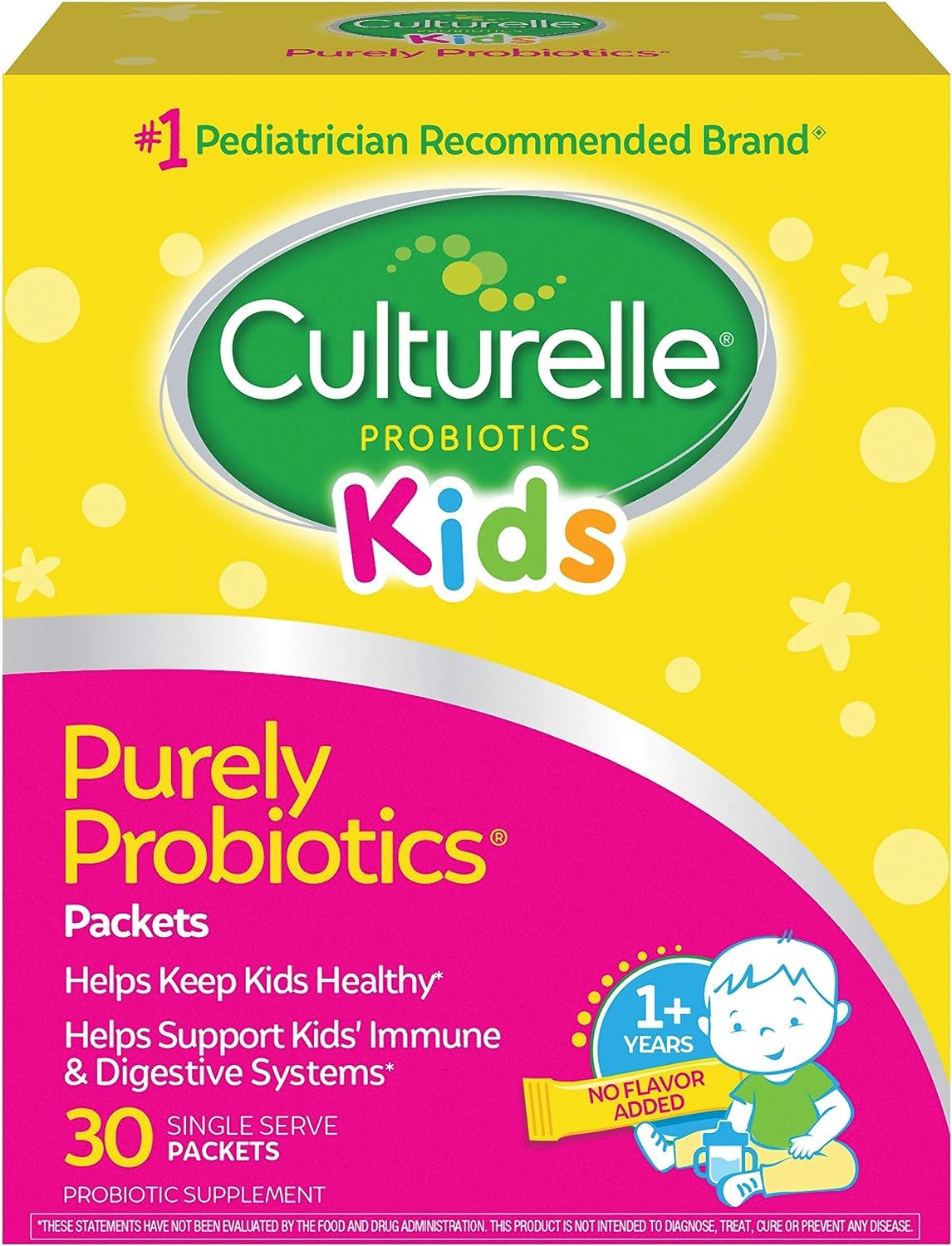 PROBIOTICO PARA NIÑOS 1+ 5 BILLONES CFU 30 SOBRES CULTURELLE