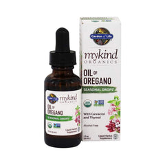 ACEITE DE OREGANO 34 MG 30 ML SIN GMO VEGANO GARDEN OF LIFE