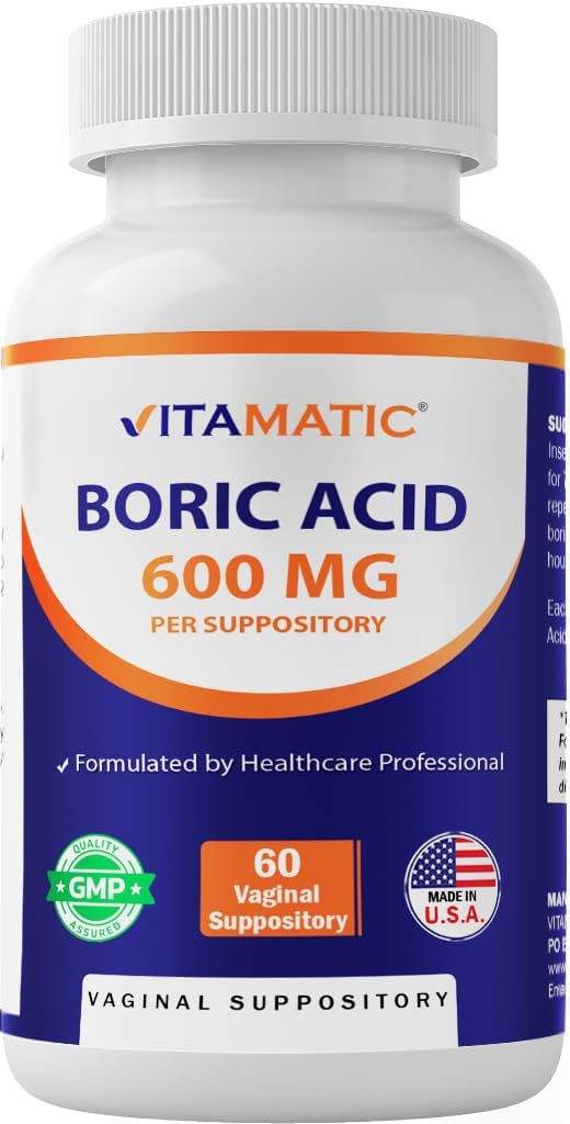 ACIDO BORICO 600 MG VITAMATIC 60 CAPSULAS