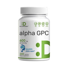 ALPHA GPC DEAL 600 MG 240 CAPSULAS SIN GMO