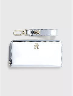 TH Logo Shimmer Wallet Wristlet