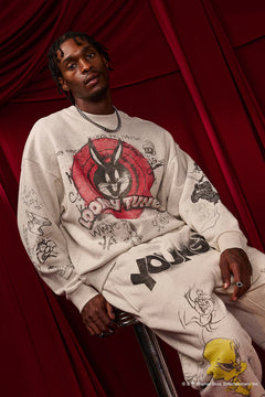 5256 - Looney Tunes Graffiti Crewnecks