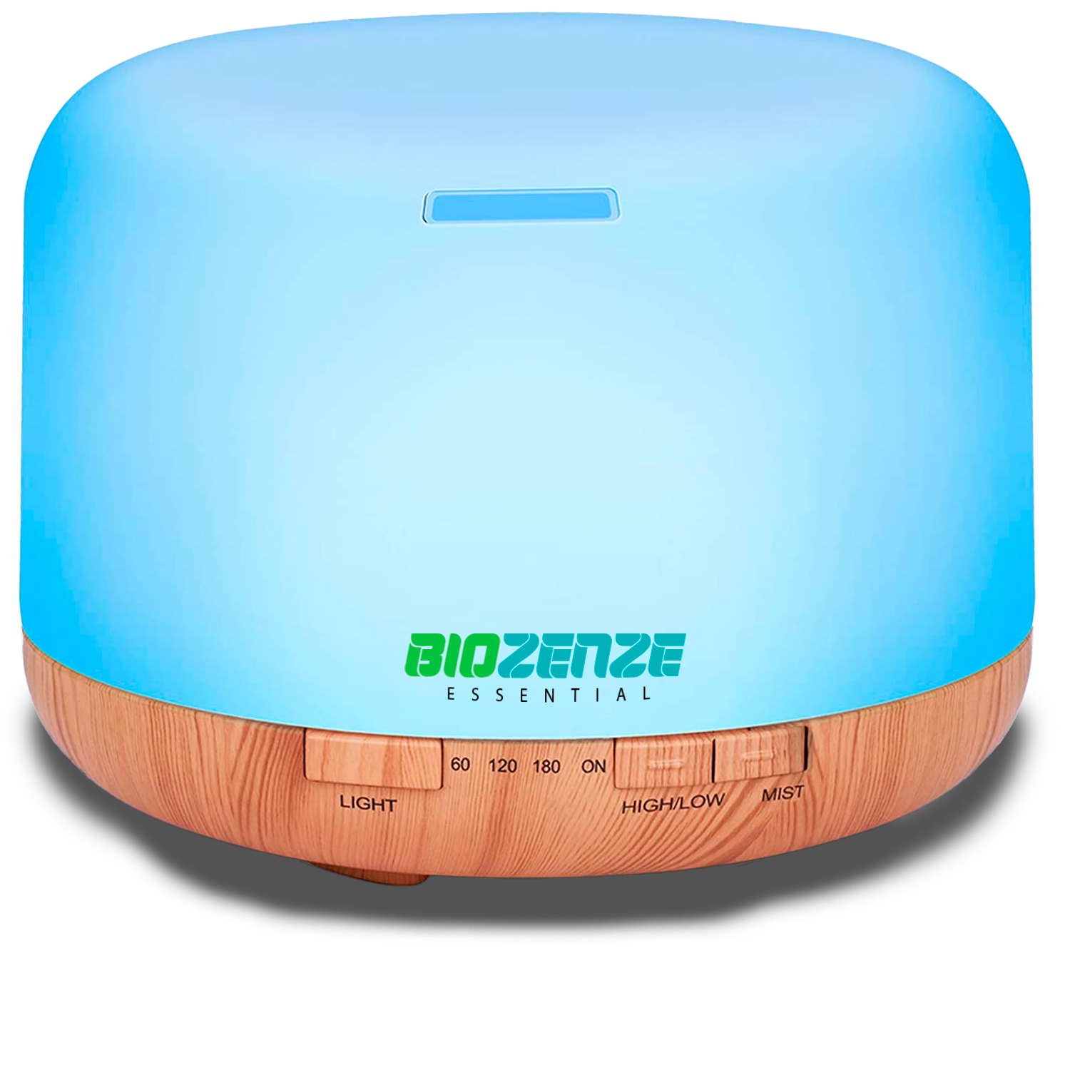 Humidificador & Difusor Biozenze de Aceites Esenciales 7 Colores