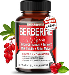 COMPLEJO DE BERBERINA 13,100 MG  AUMETO 150 CAPSULAS NO GMO