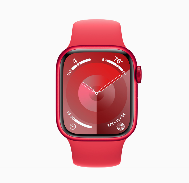 Apple Watch Series 9 - 41 mm- GPS- Aluminum Red