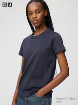 UNIQLO - Crew Neck T-Shirt Women| Camiseta de cuello redondo