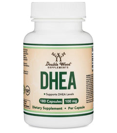 DHEA DOUBLE WOOD 100 MG 180 CÁPSULAS NO GMO