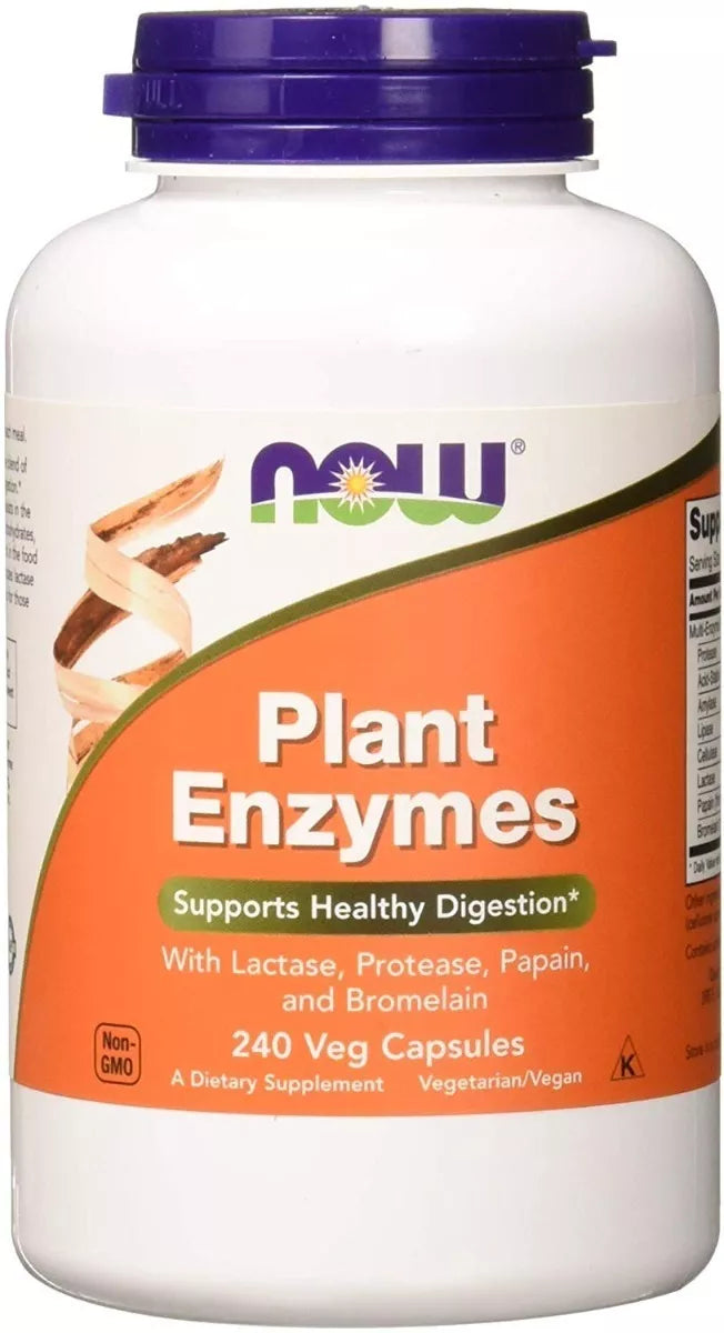 ENZIMAS DIGESTIVAS NOW 240 CAPSULAS