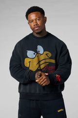 5255 - Looney Tunes Face Crewnecks