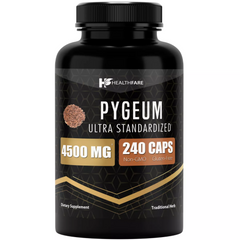 PYGEUM 4500 MG HEALTHFARE 240 CAPSULAS NO GMO APOYO PROSTATA