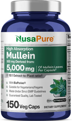 GORDOLOBO 5000 MG 150 CAPSULAS NUSAPURE
