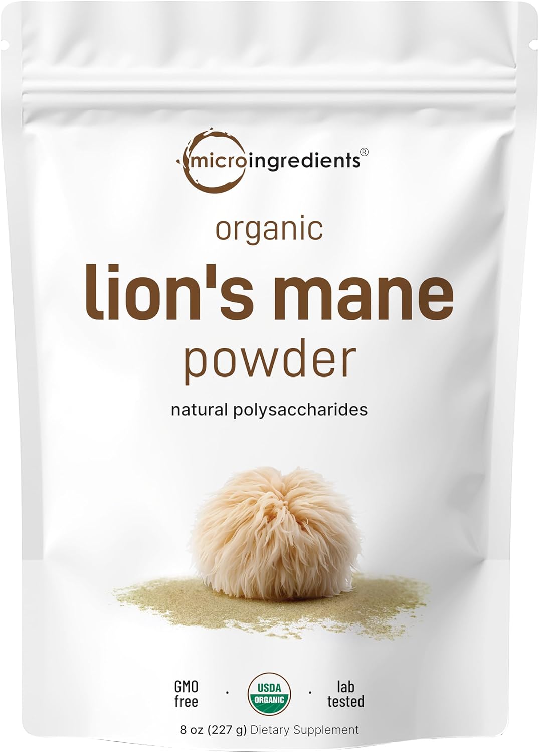 HONGO MELENA DE LEON 227 GR LIONS MANE MICROINGREDIENTS