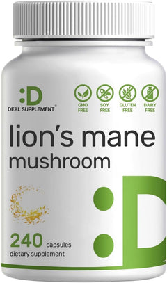 HONGO MELENA DE LEON 7,500 MG 240 CAPSULAS DEAL