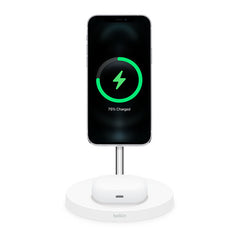 Belkin BOOST CHARGE PRO 2-in-1 Wireless Charger Stand with MagSafe