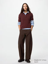 UNIQLO - Jersey Barrel Pants | Pantalones de jersey con cuello tipo barril