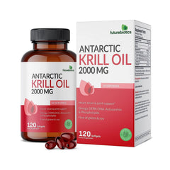 KRILL OIL ANTARCTIC  2000 MG CON EPA 80 MG Y DHA 40 MG 120 CAPSULAS BLANDAS FUTUREBIOTICS