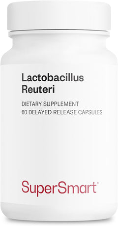 LACTOBACILLUS REUTERI 5 BILLON CFU 60 CAPSULAS VEGANO SIN GMO SUPERSMART