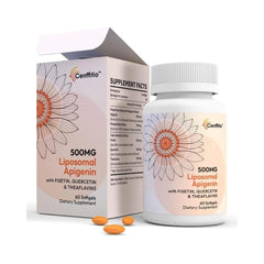 LIPOSOMAL APIGENIN  500 MG 60 CAPSULAS BLANDAS CENFFITIO