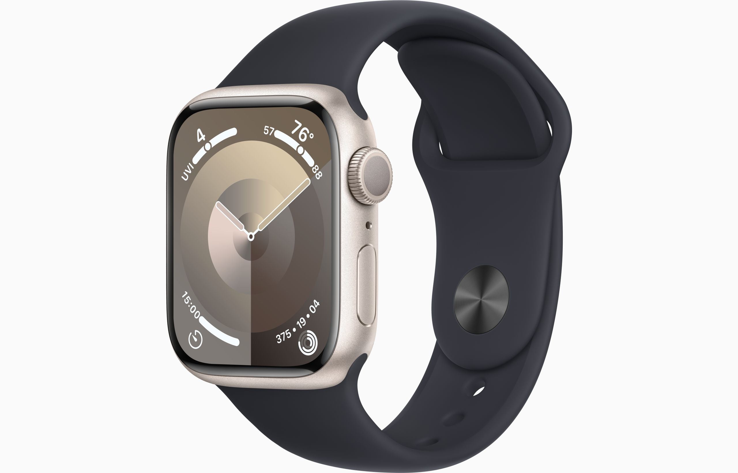 Apple Watch Series 9 - 41 mm - GPS- Aluminum Starlight