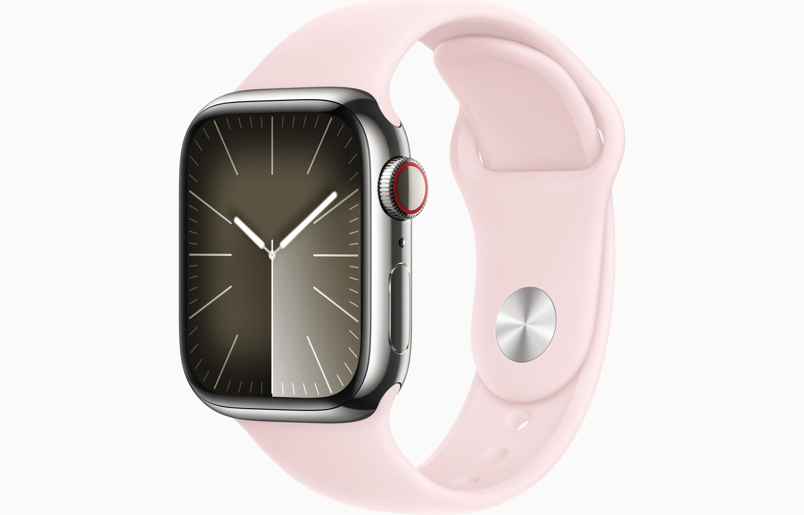 Apple Watch Series 9 - 41 mm- GPS +  Celular - Stainless Steel Silver