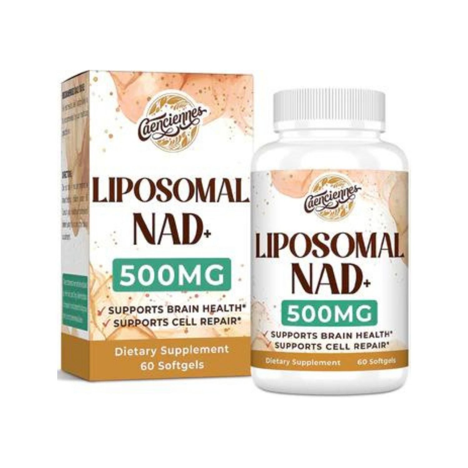 NAD+ NICOTINAMIDE RIBOSIDE LIPOSOMAL 500 MG 60 CAPSULAS BLANDAS CAENCIENNES