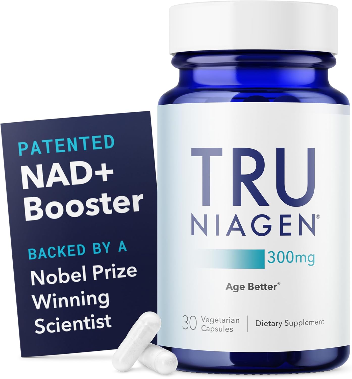 NAD+BOOSTER 300 MG TRU NIAGEN 30 CAPSULAS VEGANO