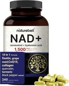 NAD COMPLEX 1500 MG NATUREBELL 240 CÁPSULAS NO GMO