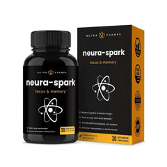 NEURA SPARK 700 MG CON BACOPA Y VITAMINA B12 30 CASPULAS SIN GMO VEGANO NUTRACHAMPS