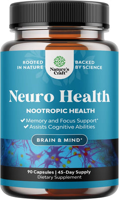 NEURO HEALTH NATURE´S CRAFT 1,316 MCG 90 CAPSULAS